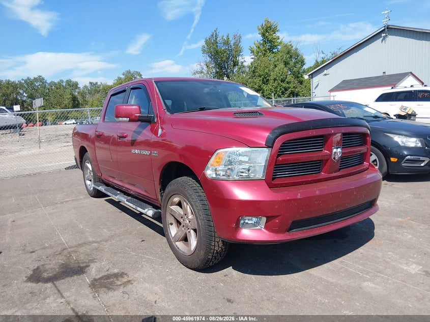 Vin: 1c6rd7mt5cs298845, lot: 46461193, ram 1500 sport 20121