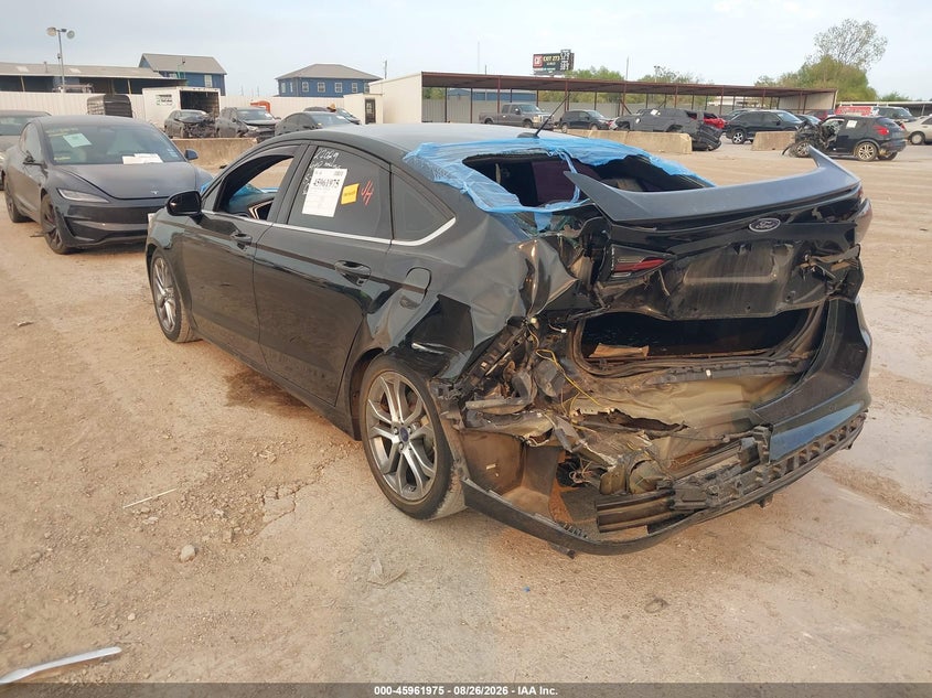 2016 FORD FUSION auction photo 3