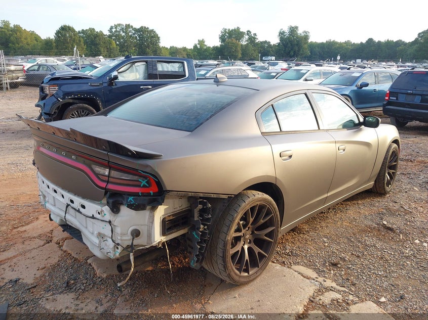2016 DODGE CHARGER SEDAN 3.6L V-6 DOHC, VVT, 292HP