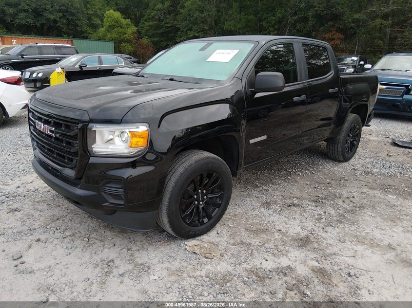 Vin: 1gtg5ben8m1190520, lot: 46461206, gmc canyon 2wd  short box elevation standard 20212
