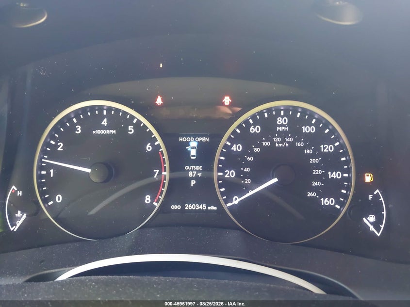 2013 LEXUS ES SEDAN 3.5L V-6 DOHC, VVT, 268HP