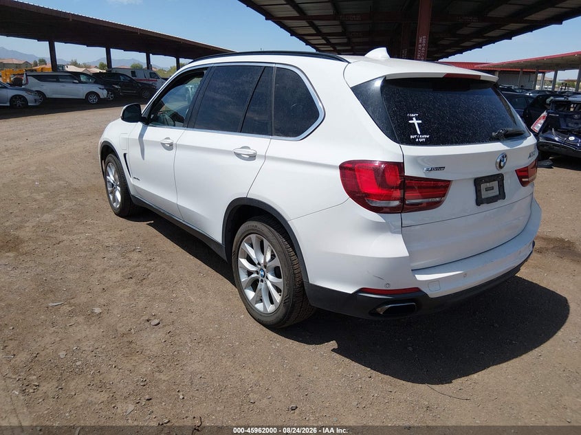 BMW X5 EDRIVE 2016 VIN 5UXKT0C59G0S76533