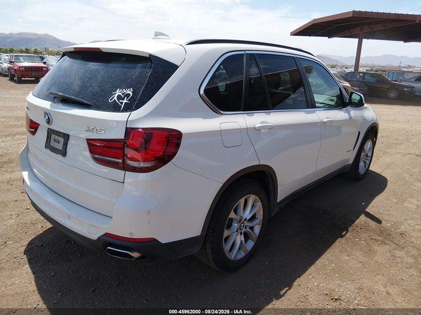 BMW X5 EDRIVE 2016 VIN 5UXKT0C59G0S76533