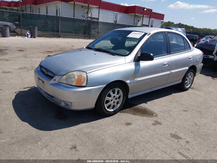 KIA RIO 2005 VIN KNADC125256400425