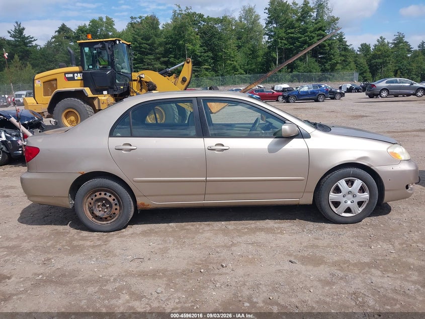 2005 TOYOTA COROLLA SEDAN 1.8L I-4 DOHC, VVT, 130HP