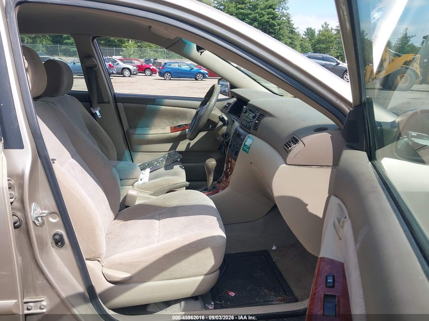 2005 TOYOTA COROLLA SEDAN 1.8L I-4 DOHC, VVT, 130HP