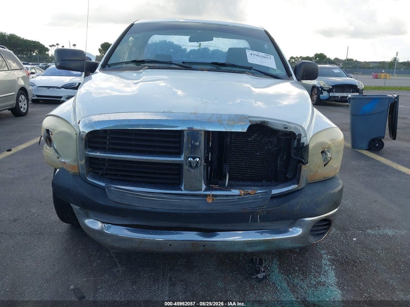DODGE RAM 2500 2006 VIN 3D7KR26D06G264981