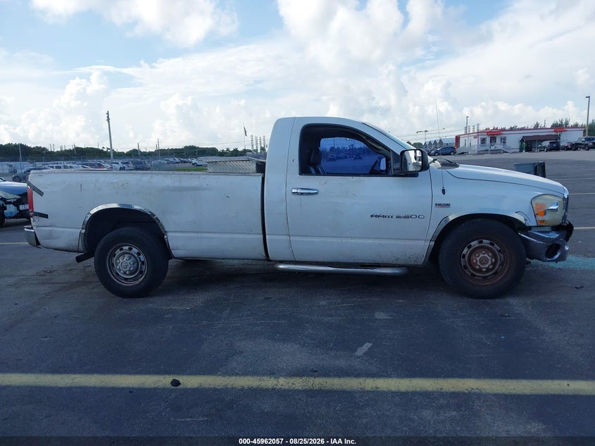 DODGE RAM 2500 2006 VIN 3D7KR26D06G264981
