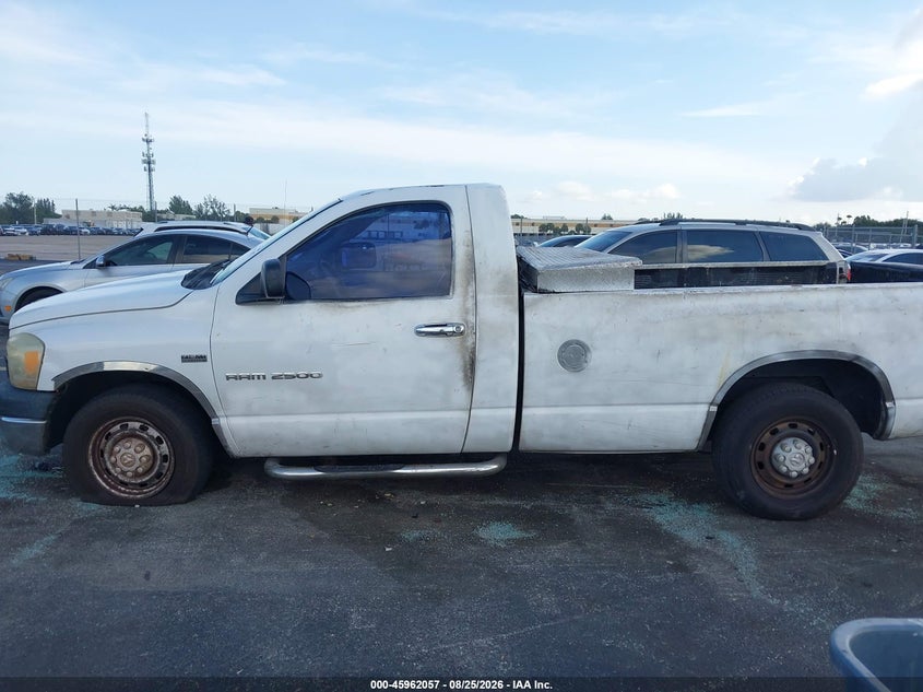 DODGE RAM 2500 2006 VIN 3D7KR26D06G264981