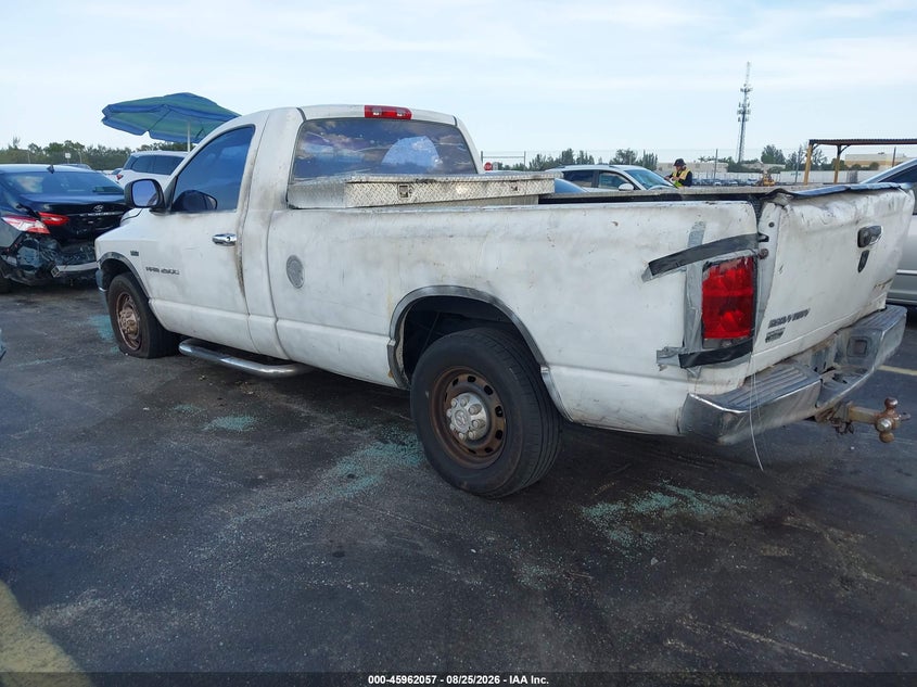 DODGE RAM 2500 2006 VIN 3D7KR26D06G264981
