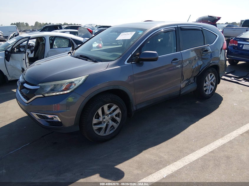 2015 Honda CR-V, Left Side, IAAI, VIN 5J6RM4H51FL039846 — photo 2