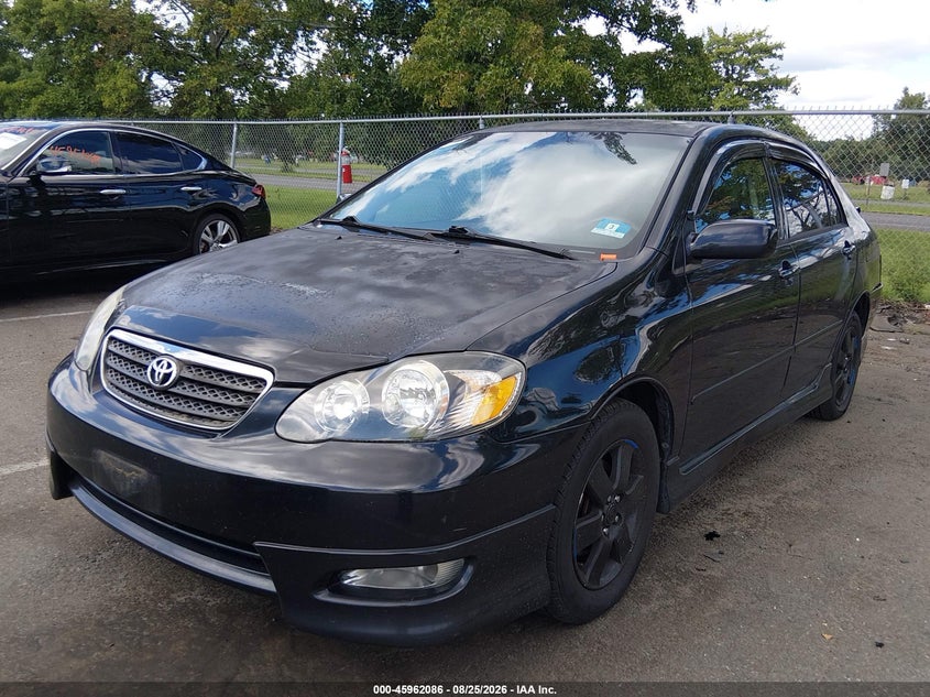 2006 Toyota Corolla, Удар сзади, IAAI, VIN 2T1BR32EX6C702320 — фото 2