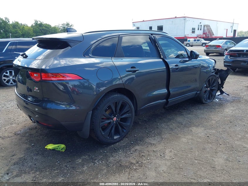 Vin: sadcm2bv6ha071199, lot: 46461312, jaguar f-pace s 20174