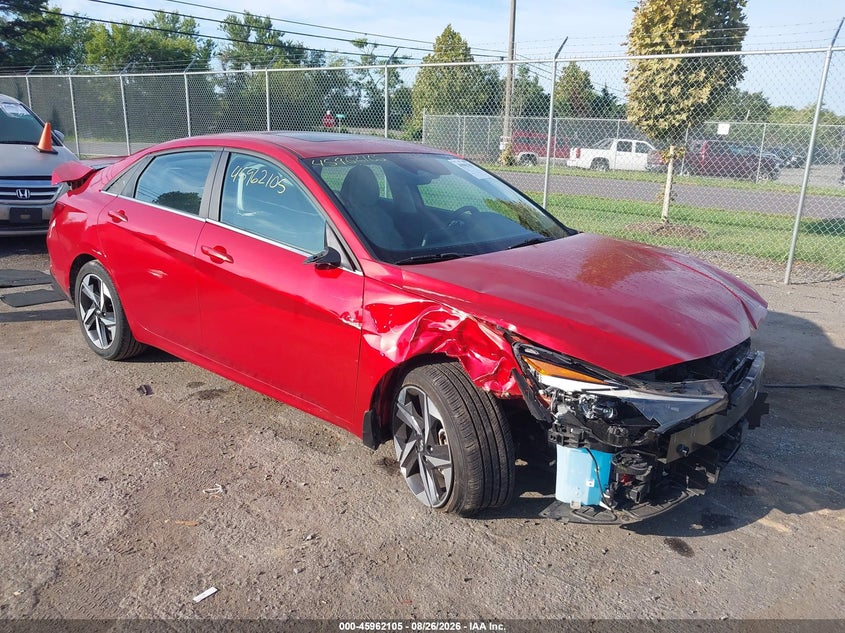2022 HYUNDAI ELANTRA auction photo 1