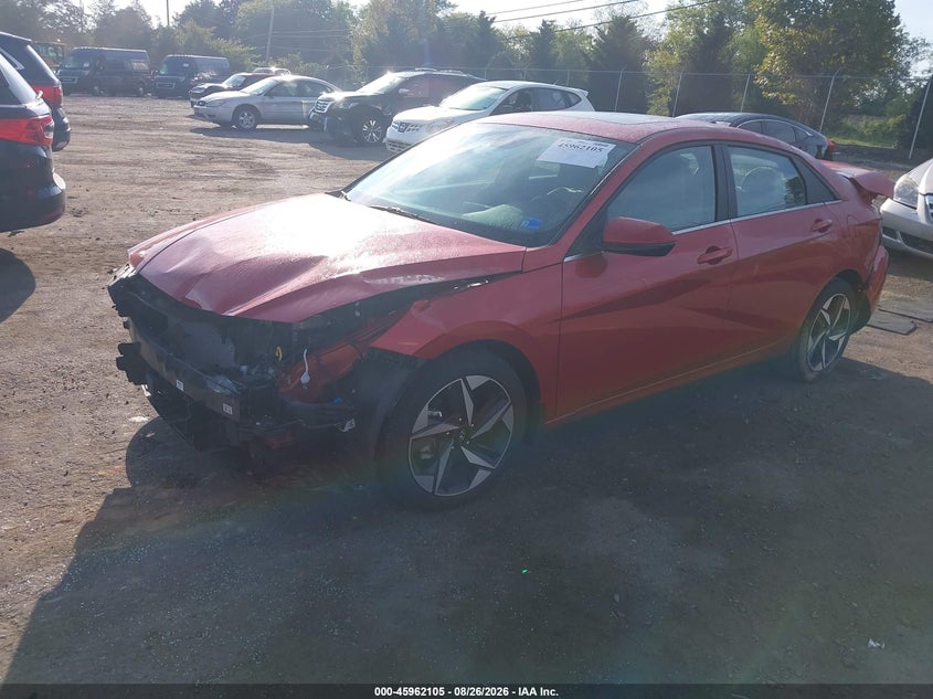 2022 HYUNDAI ELANTRA auction photo 2