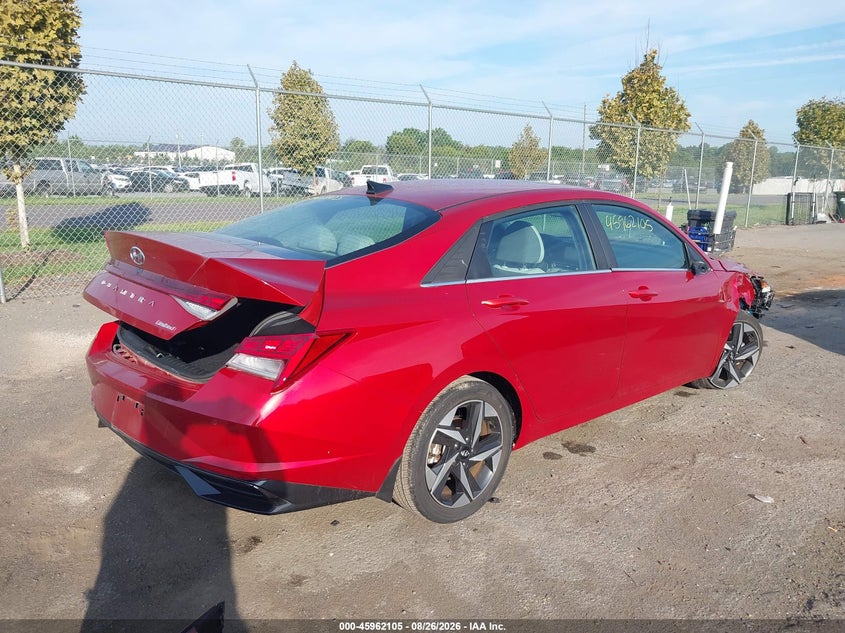 2022 HYUNDAI ELANTRA auction photo 4