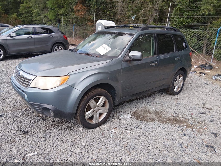 2010 Subaru Forester, Обычный износ, IAAI, VIN JF2SH6DC8AH719090 — фото 2