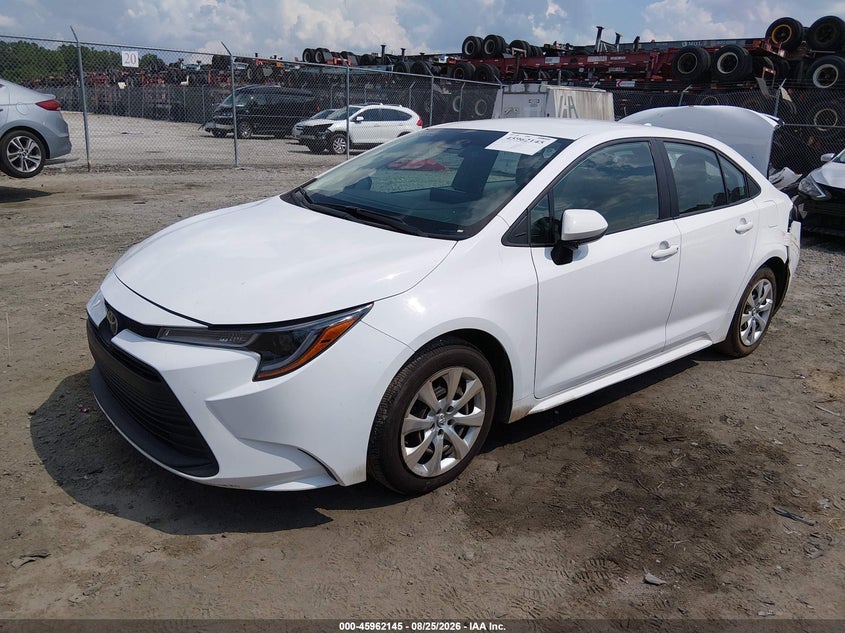 2025 Toyota Corolla, Rear, IAAI, VIN 5YFB4MDE2SP353312 — photo 2