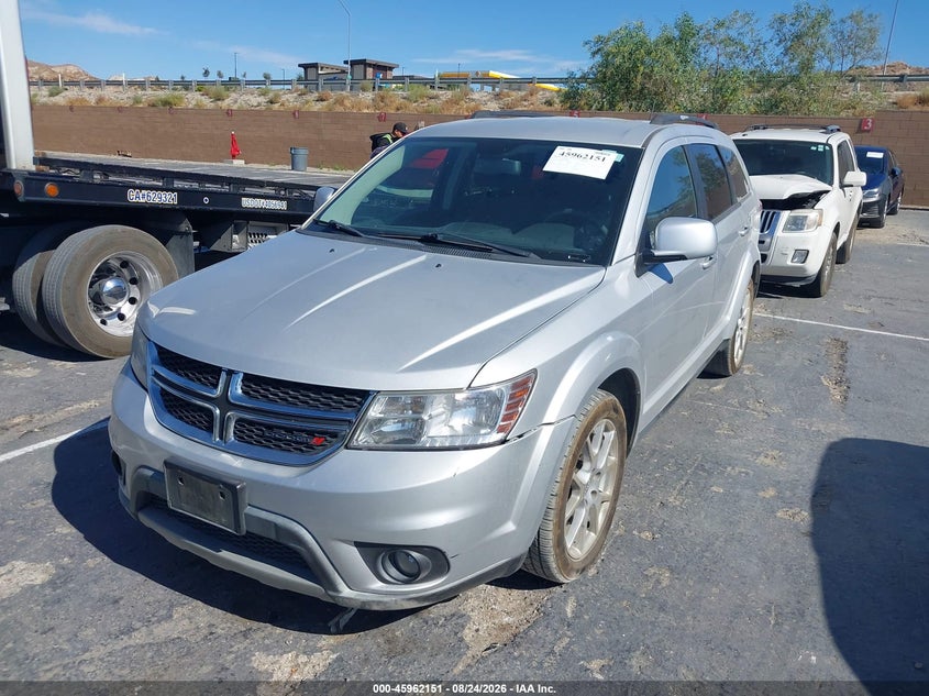 2014 Dodge Journey, Обычный износ, IAAI, VIN 3C4PDCBG7ET287880 — фото 2
