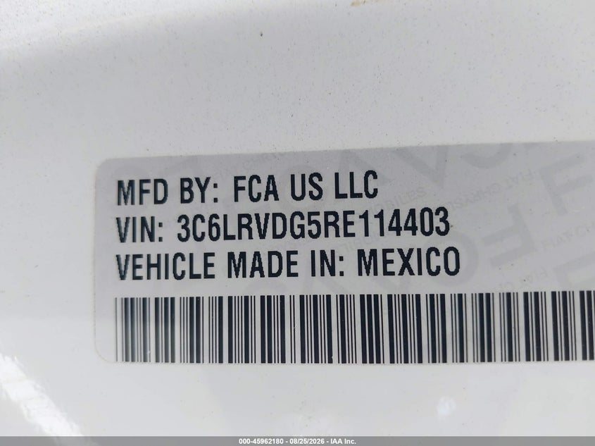 Фото 9 - RAM PROMASTER 2500