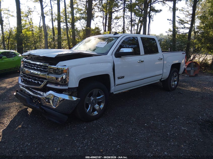 2017 Chevrolet Silverado, Удар спереди, IAAI, VIN 3GCUKSEC8HG425323 — фото 2