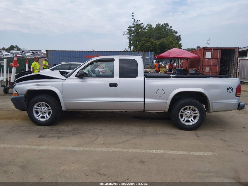 DODGE DAKOTA 2004 VIN 1D7GL12K54S663316