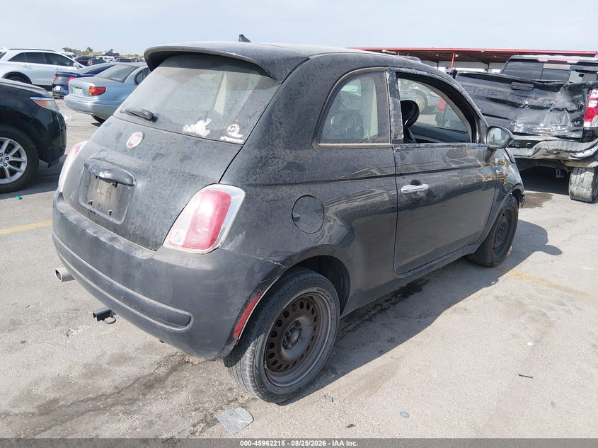 FIAT 500 2013 VIN 3C3CFFAR1DT698305