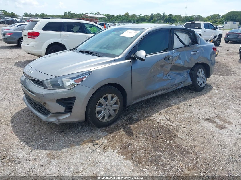 Vin: 3kpa24ad3ne475003, lot: 46461439, kia rio s 20222