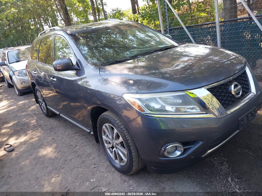 Vin: 5n1ar2mm5ec694852, lot: 46461461, nissan pathfinder sv 20141