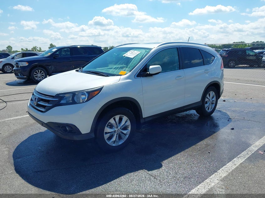 2012 Honda CR-V, Затопление, IAAI, VIN 5J6RM4H76CL038303 — фото 2