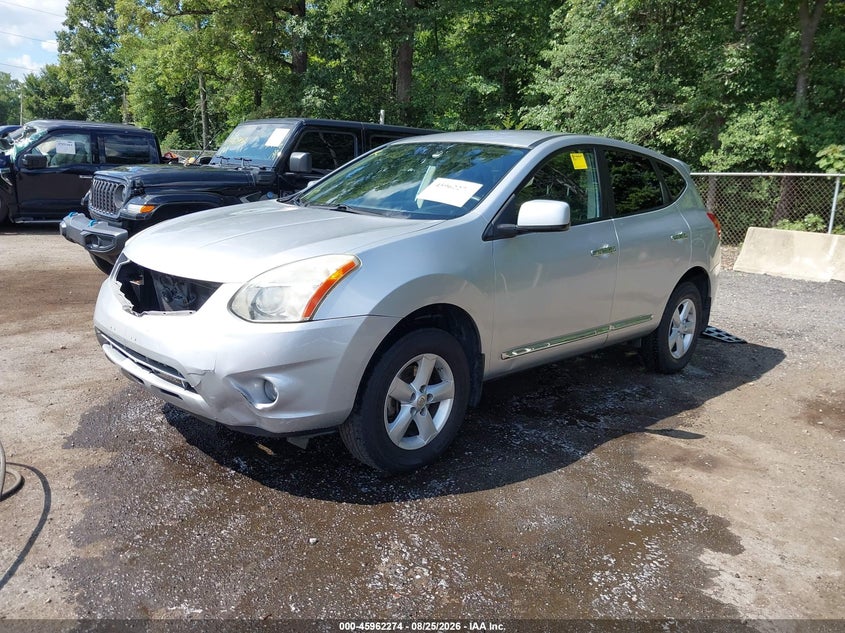 2013 Nissan Rogue, Удар спереду, IAAI, VIN JN8AS5MV3DW606692 — фото 2
