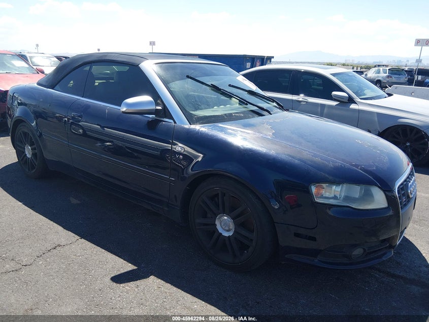 2007 AUDI S4 auction photo 1