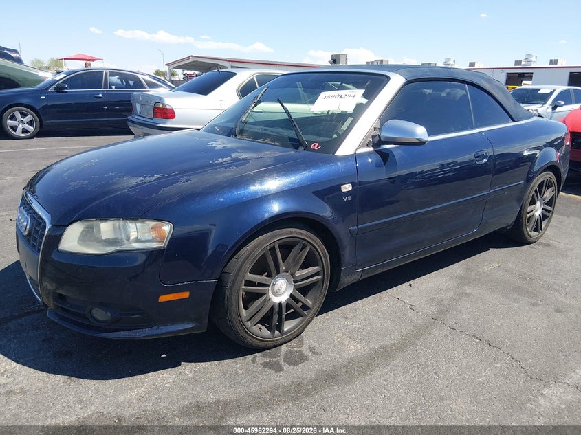 2007 AUDI S4 auction photo 2
