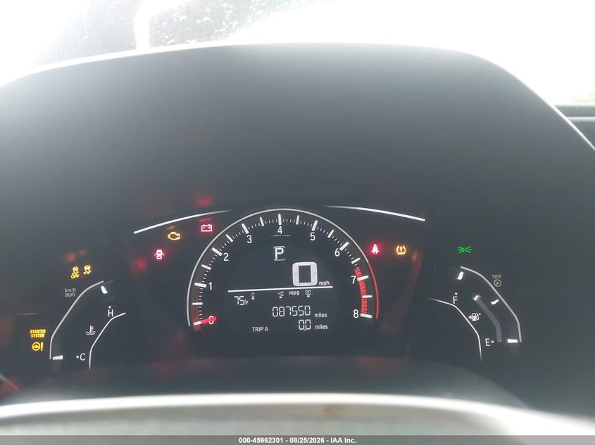 2016 HONDA CIVIC auction photo 7