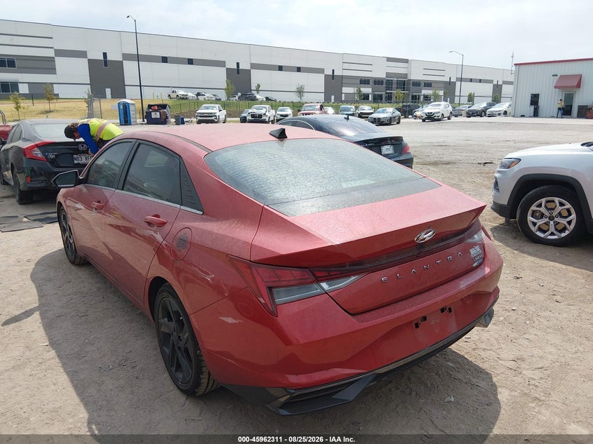 Vin: kmhlp4ag4nu229840, lot: 46461530, hyundai elantra limited 20223