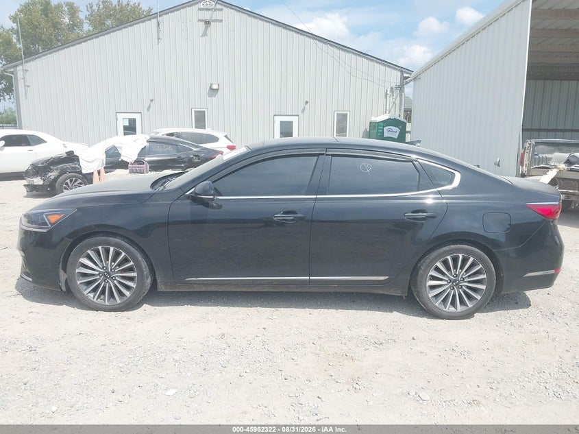 KIA CADENZA 2018 VIN KNALC4J12J5127613