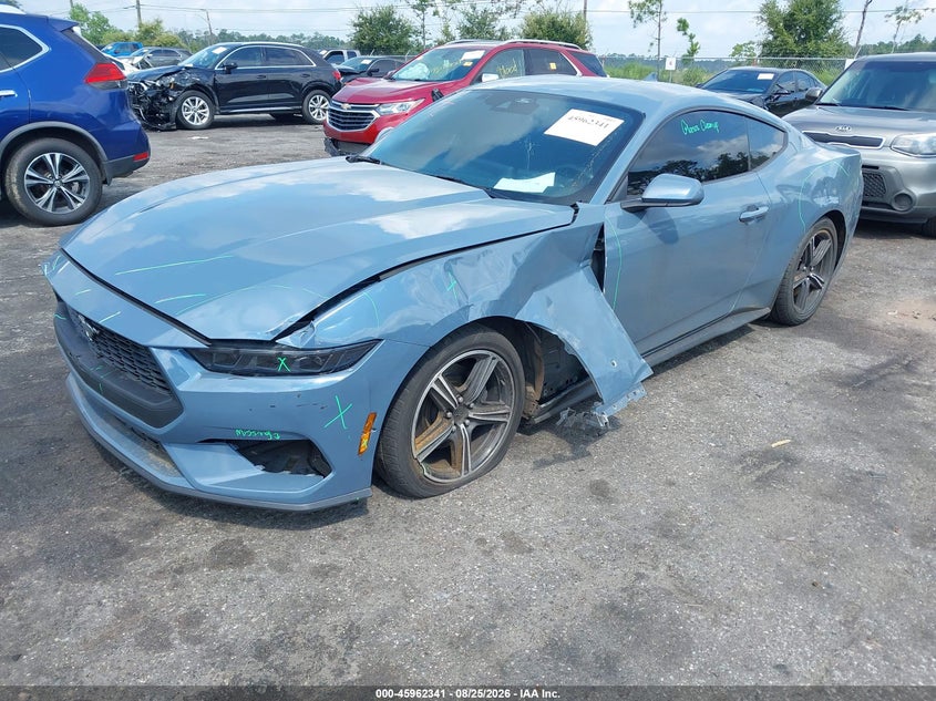 2025 Ford Mustang, Front End, IAAI, VIN 1FA6P8TH2S5130363 — photo 2
