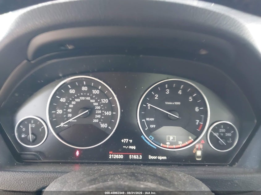 BMW 320I 2017 VIN WBA8E5G39HNU42756