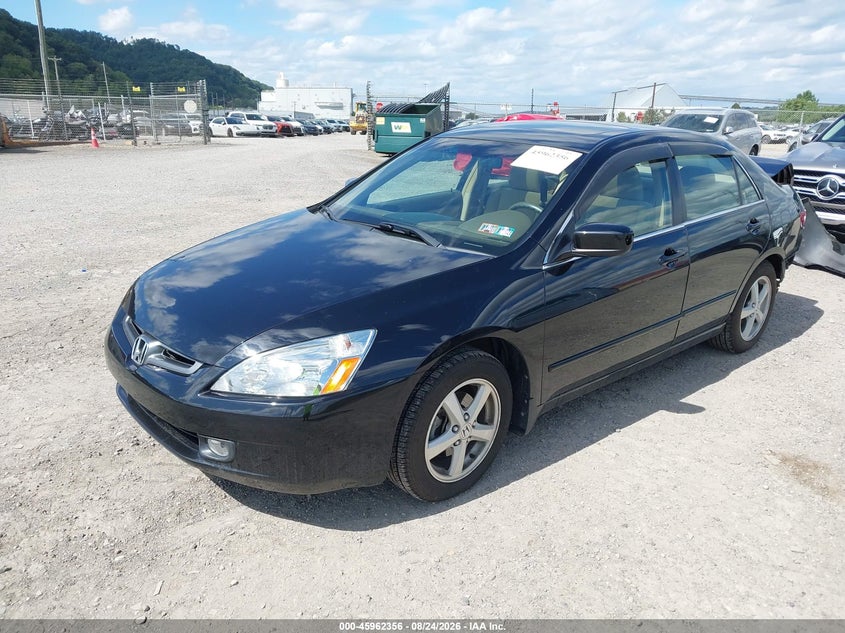 2005 Honda Accord 2.4 Ex, Rear, IAAI, VIN 1HGCM56775A193317 — photo 2