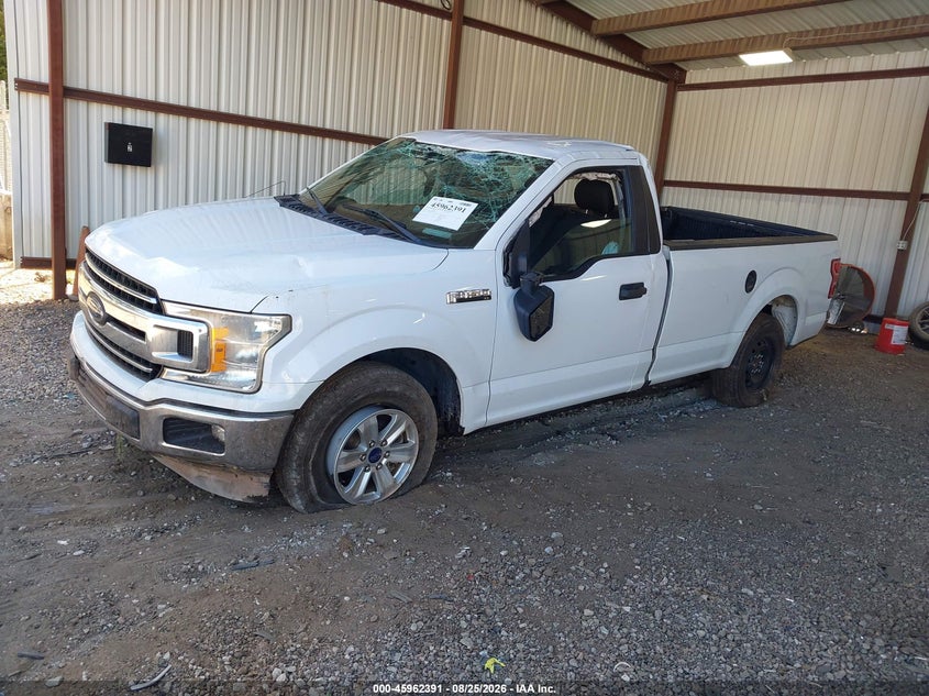 2019 Ford F-150 Xl, All Over, IAAI, VIN 1FTMF1C51KKD38821 — photo 2