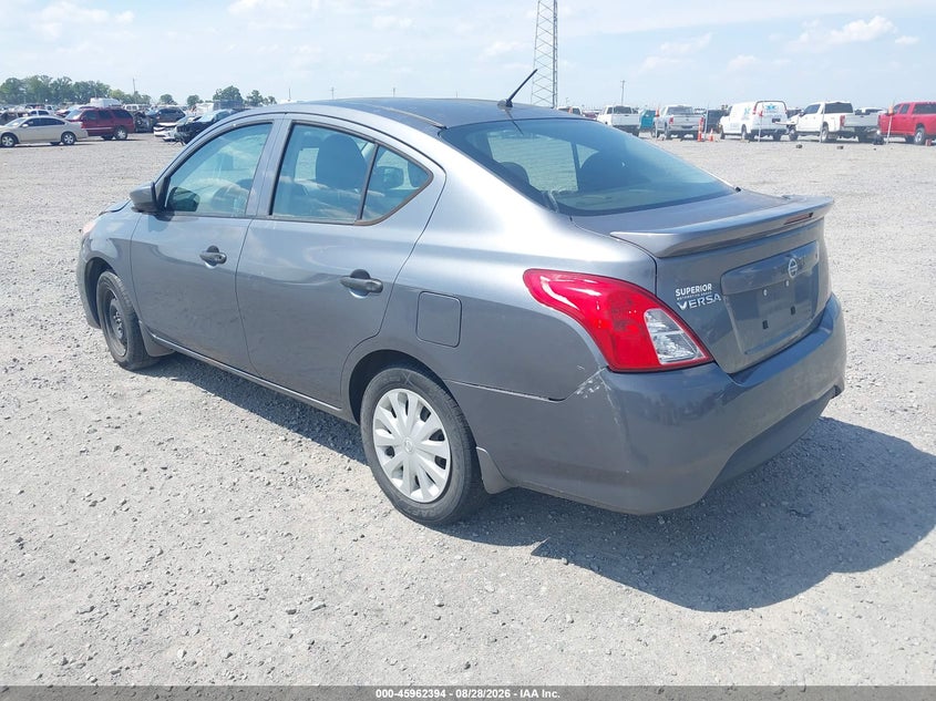 Vin: 3n1cn7ap9jl842359, lot: 46461613, nissan versa 1.6 s+ 20183