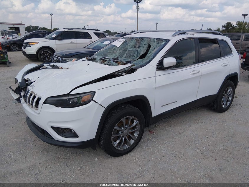 2020 Jeep Cherokee, Стихия, IAAI, VIN 1C4PJMLB3LD569518 — фото 2