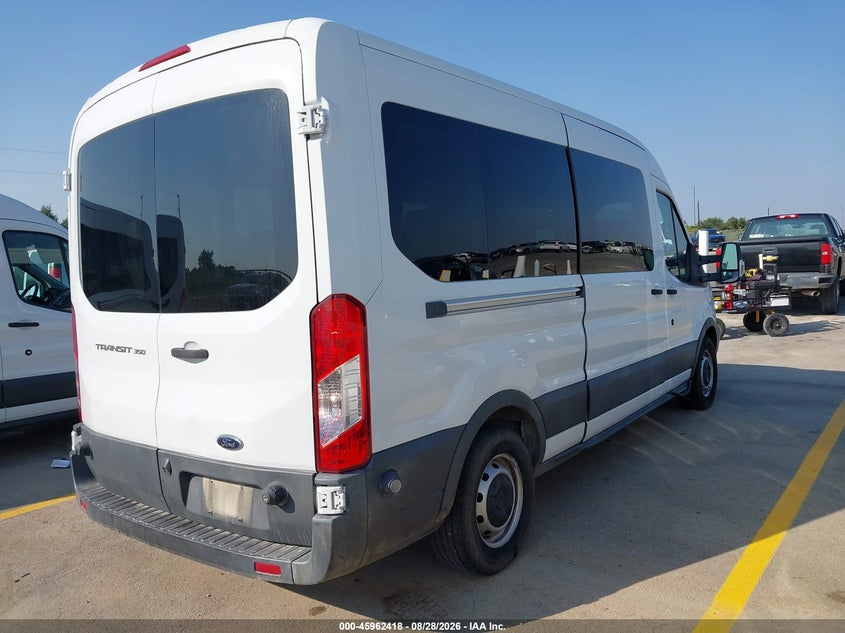 Vin: 1fbax2cm7gkb25770, lot: 46461637, ford transit-350 xl 20164