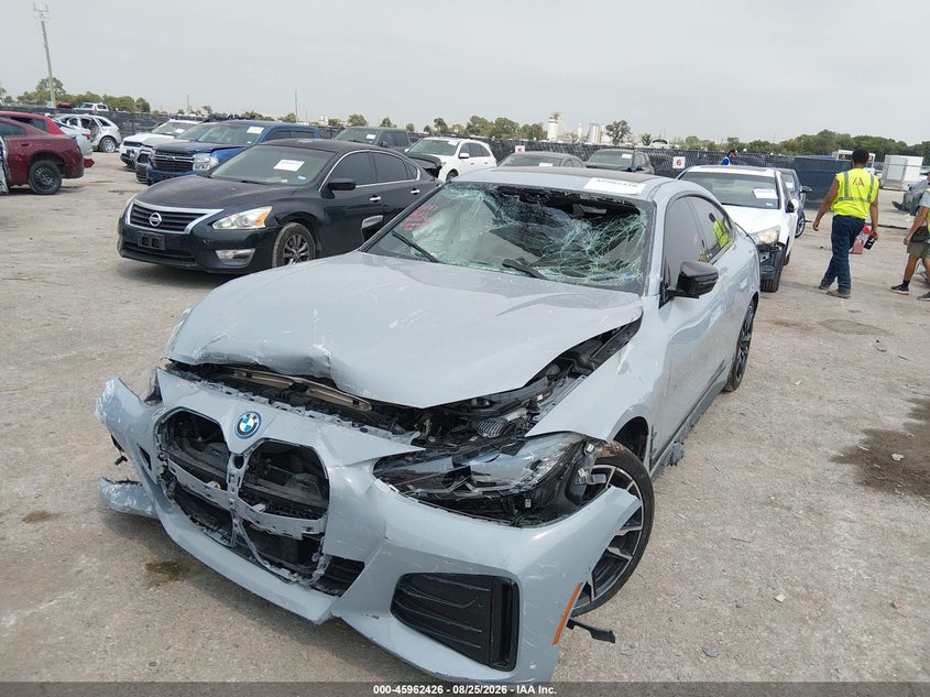 2024 BMW i4, Front End, IAAI, VIN WBY33AW09RFS11997 — photo 2