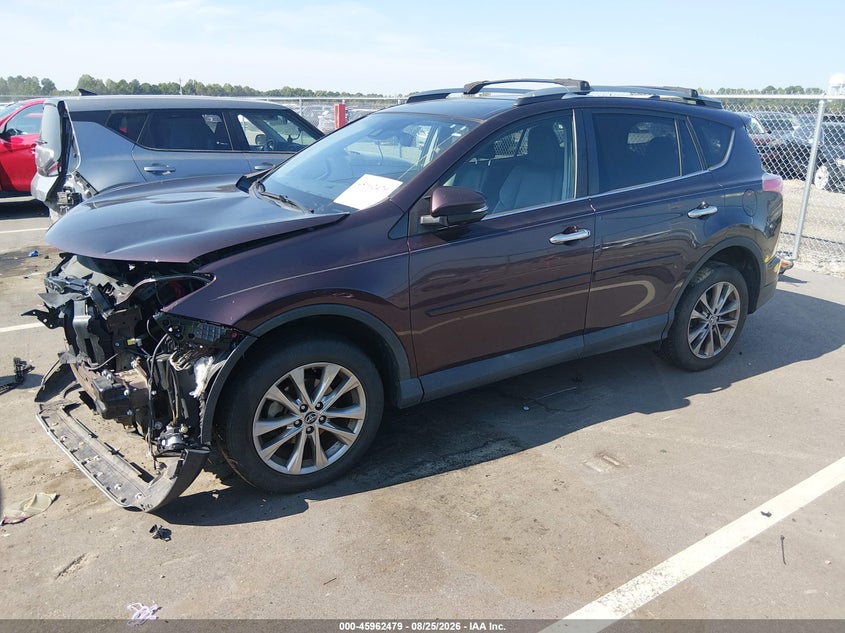2017 Toyota RAV 4, Удар спереди, IAAI, VIN 2T3DFREV2HW684937 — фото 2