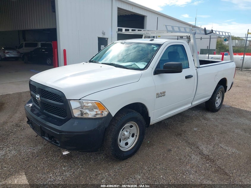 Vin: 3c6jr7dg2gg326261, lot: 46461751, ram 1500 tradesman 20162