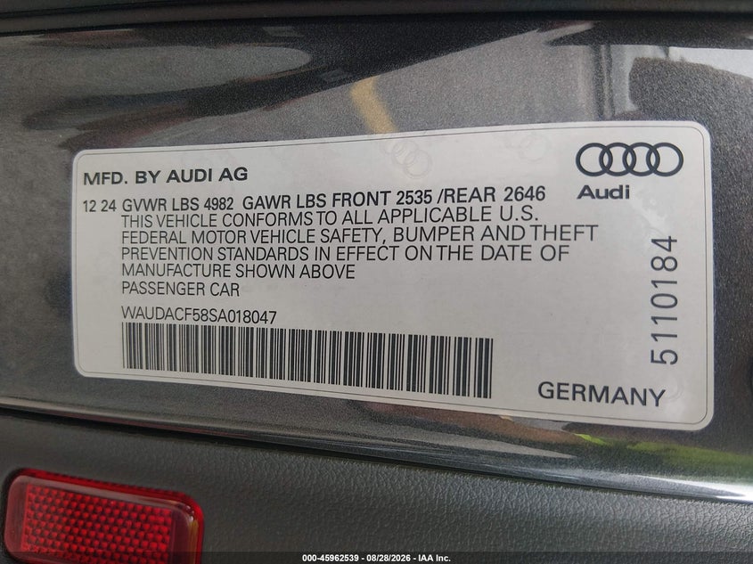 AUDI A5 SPORTBACK - zdjęcie 9