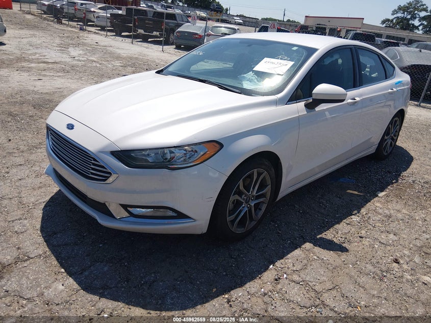 2017 Ford Fusion, Right Rear, IAAI, VIN 3FA6P0HD3HR281421 — photo 2