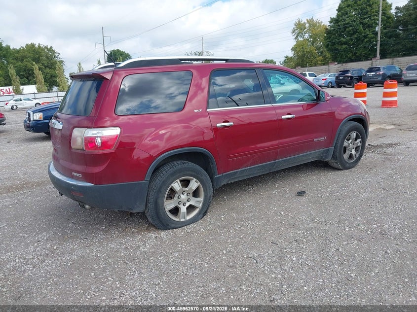 GMC ACADIA 2008 VIN 1GKEV23708J219269