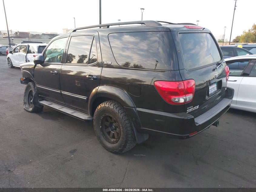 TOYOTA SEQUOIA 2006 VIN 5TDZT34A16S267544